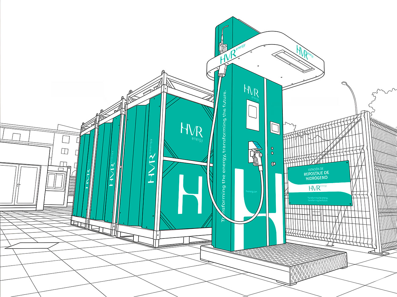 Estación de repostaje de hidrógeno INICIA